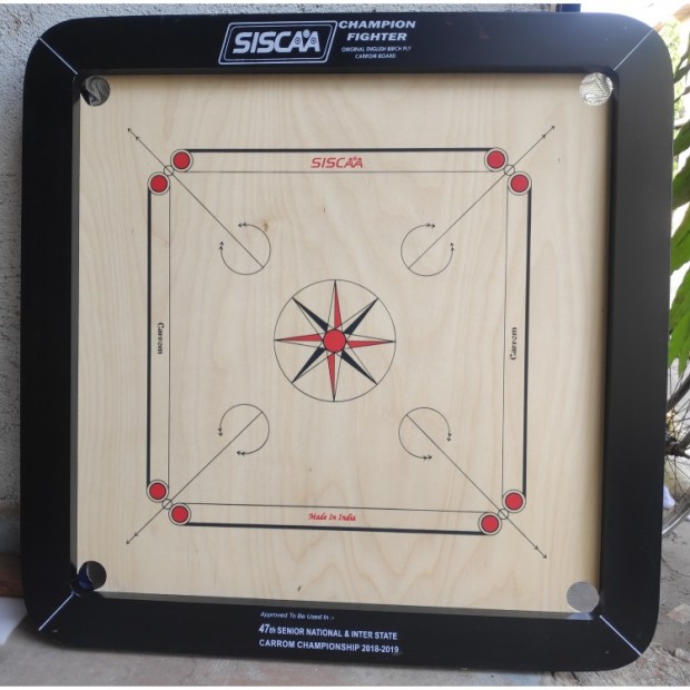 Siscaa Champion Fighter Carrom Board